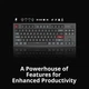 Клавіатура MONTECH MKey TKL Brown Switch Darkness (MK87DB) - зображення 6