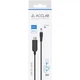 Кабель Kit USB-A > DC 5.5х2.1мм, 5V/1.5A, чорний (1283126552816) - зображення 2