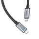 Дата кабель Hoco US05 Type-C to Type-C 100W USB4 40Gbps (1m) Black - зображення 2