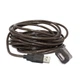 Кабель удлинитель USB F&D F D 2.0 экранированный папа мама 10м Коричневый 284989 03 AT3 - изображение 5