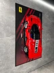 Арт Тримач Рамка 80x50 см. на Стіну для Фірмового Конструктора Technic Ferrari Daytona SP3 (42143) Ферарі Дайтона - Type-E - зображення 8
