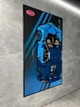 Арт Тримач Рамка 80x50 см. на Стіну для Фірмового Конструктора Technic Bugatti Chiron (42083) Технік Бугатті Широн - Type-E - зображення 8
