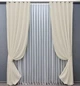 Комплект готових штор VR-Textil Жакард Sultan № 870ш Кремовий 100х270 см 2 шт (31-282) - зображення 2