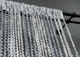 Шторы-нити спираль с люрексом Белый с серым 300х300см 1 шт (61-052) - изображение 8