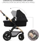 Универсальная коляска 3 в 1 Kinderkraft Moov 2 Pure Black (5902533925780) - изображение 13