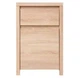Комод Каспиан BRW (Black Red White) KOM1D1SP Дуб сонома 49х41х77 см - изображение 2