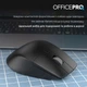 Беспроводная мышь OfficePro M395B Silent Click Ergonomic Wireless Black (M395B) - изображение 11