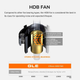 Блок живлення Cougar GLE 1000 1000W 80 Plus Gold Modular (GLE1000) - изображение 14