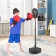 Дитячий боксерський набір Boxing Championship Боксерська груша на стійці з рукавичками висота 85-130 см (QJ14302) - зображення 10