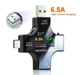 USB-C тестер ємності цифровий Вольтметр Амперметр 6,5А/QC3.0/32V/99999mAh/USB 3.1/LED-дисплей - зображення 4