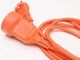 Удлинитель Magnetik MAG 1100-52 2х1 без заземления 1 розетка 5 м Оранжевый (4820290650329) - изображение 4