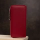 Большой женский кошелек ST Leather из натуральной кожи красного цвета с молнией для прав (bg184fash19) - изображение 12