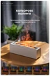 Арома-диффузор Kinscoter DQ-711 Nordic Style Flame V3, Black с эффектом пламени - изображение 4