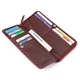 Кошелек женский ST Leather 18434 (S7001A) на молнии Бордовый - изображение 5