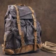 Великий похідний рюкзак Vintage сірого кольору з тканини модель (bg201fash10) - зображення 6