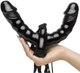 Подвійний страпон Fetish Fantasy Series Vibrating Double Delight Strap-On (15634000000000000) - зображення 3