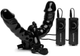 Подвійний страпон Fetish Fantasy Series Vibrating Double Delight Strap-On (15634000000000000) - зображення 14