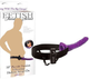 Порожнистий страпон Vibrating Hollow Strap-On Purple (10211000000000000) - зображення 6