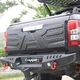 Пластиковая накладка на крышку багажника Mitsubishi L200 (2015-2025 гг), защита крышки багажника L200 - изображение 2