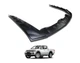 Накладка на капот для Mitsubishi L200 2006-2015, пластик V1 - изображение 3