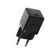Комплект для швидкої зарядки Зарядний мережевий пристрій Baseus Palm 30W Type-C QC3.0+PD3.0 + Кабель Type-C to Type-C 60W 1m (P10111605113-01) Black - зображення 4
