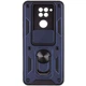 Чохол Fiji Camera Defence для Xiaomi Redmi Note 9 бампер із захистом камери Dark Blue - зображення 2