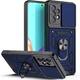 Чехол Fiji Camera Defence для Samsung Galaxy A52 (A525) бампер с защитой камеры и подставкой Dark Blue - изображение 1