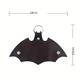 Защитный чехол - брелок для ключей в виде Бэтмена Batman ключница - подвеска для ключей от машины / дома, 18х12 см, черный (100869930) - изображение 9
