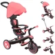 Детский велосипед–трансформер Globber Explorer Trike 4 в 1 Pink - изображение 1