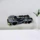 Настінне 3D Кріплення для Фірмового конструктора Technic Peugeot 9X8 24H Le Mans Hybrid Hypercar (42156) Пежо Леман - Чорне на Стіну - Чорне - зображення 1