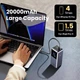 Зовнішній акумулятор 130W UGREEN PB721 Nexode Power Bank повербанк 20000mAh 2C1A Grey (35524) - зображення 3
