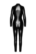 Еротичний комбінезон Noir Handmade F331 Powerwetlook Overall Чорний L - зображення 8
