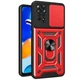 Чехол Fiji Camera Defence для Xiaomi Redmi Note 12 Pro 4G бампер с защитой камеры и подставкой Red - изображение 1