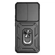 Чохол Fiji Camera Defence для Samsung Galaxy A35 5G (A356) бампер із захистом камери та підставкою Black - зображення 2
