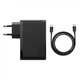 Зарядное сетевое устройство Baseus GaN2 Pro 100W 2 Type-C + 2 USB с функцией быстрой зарядки QC4.0+PD3.0 + Кабель Type-C to Type-C 100W 1m (CCGAN2P-L01) Black - изображение 2
