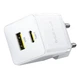 Комплект для быстрой зарядки Зарядное сетевое устройство Baseus Palm 30W Type-C+USB QC3.0+PD3.0 + Кабель Type-C to Type-C 60W 1m (P1011160A213-01) White - изображение 3