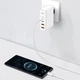 Зарядное сетевое устройство Baseus GaN2 Pro 100W 2 Type-C + 2 USB с функцией быстрой зарядки QC4.0+PD3.0 + Кабель Type-C to Type-C 100W 1m (CCGAN2P-L02) White - изображение 2