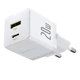 Зарядное сетевое устройство Baseus Palm 20W Type-C+USB с функцией быстрой зарядки QC3.0+PD3.0 (P10111608213-00) White - изображение 5