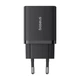 Зарядное сетевое устройство Baseus Cube 30W Type-C+USB с функцией быстрой зарядки QC3.0+PD3.0 (P10111404113-00) Black - изображение 4