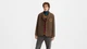 Куртка чоловіча Levi's Jasper Club Coat A44250000 Коричневий візерунок L (5401105121891) - зображення 1
