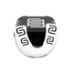Капа боксерська MAKURA Tephra доросла (вік 11+) White/Black/Green (art.6017514130) - изображение 5