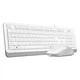 Комплект (Клавіатура, Миша) A4Tech F1010 White USB - зображення 3
