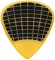 Медіатор Ibanez PA16MSG-YE Wizard Medium Sand Grip Pick Yellow - зображення 2