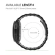 Комплект для годинника Amazfit GTS4 чорний (чохол + ремінець Rolex design 22 мм) - зображення 8