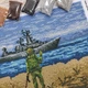Набор для вышивания бисером картины ARHIBIS Русский военный карабль, ИДИ НА, 36,5*27 см (А3Н_474) - изображение 6