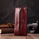 Містка ключниця жіноча з натуральної шкіри бордового кольору ST Leather (bg225fash08) - зображення 8