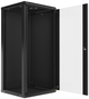 Szafa wisząca serwerowa Lanberg 19" 27U 600x600 Black (WF01-6627-10B) - obraz 2