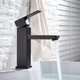 Смеситель для раковины WEZER PRO1-02-BLACK черный - изображение 2