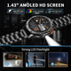 Смарт-часы для мужчин Military Smart Watch, Военные умные часы для iPhone и Android с двумя ремешками - изображение 7