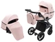 Коляска 2 в 1 Bair Kiwi Plus ECO BKP-28 розовый пудра - изображение 1